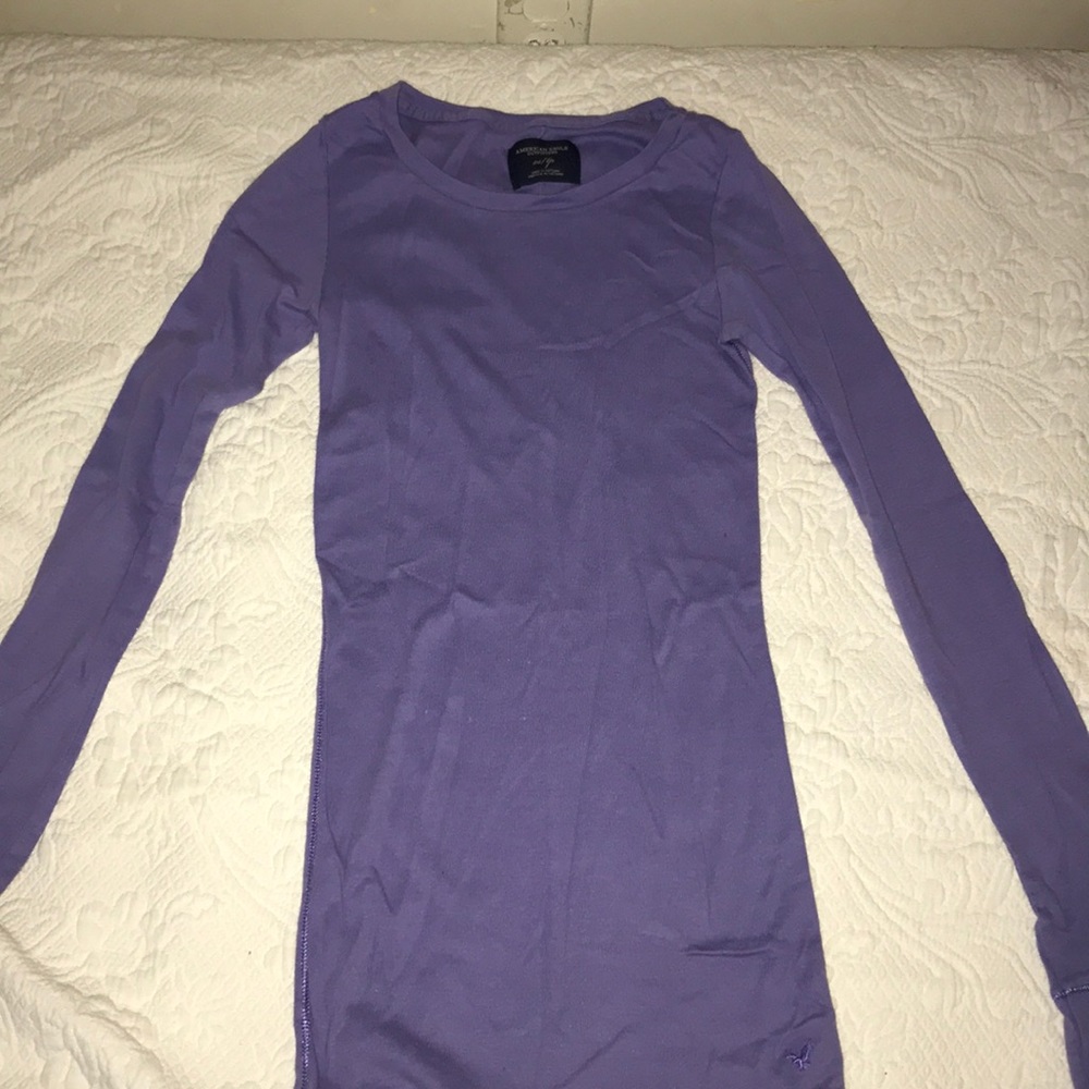 Purple American Eagle Shirt